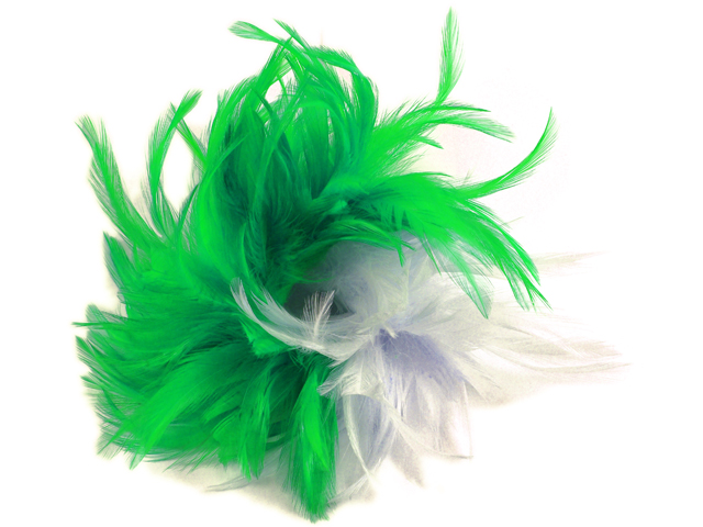 Haarclip mit Federn - in vielen Farben lieferbar
