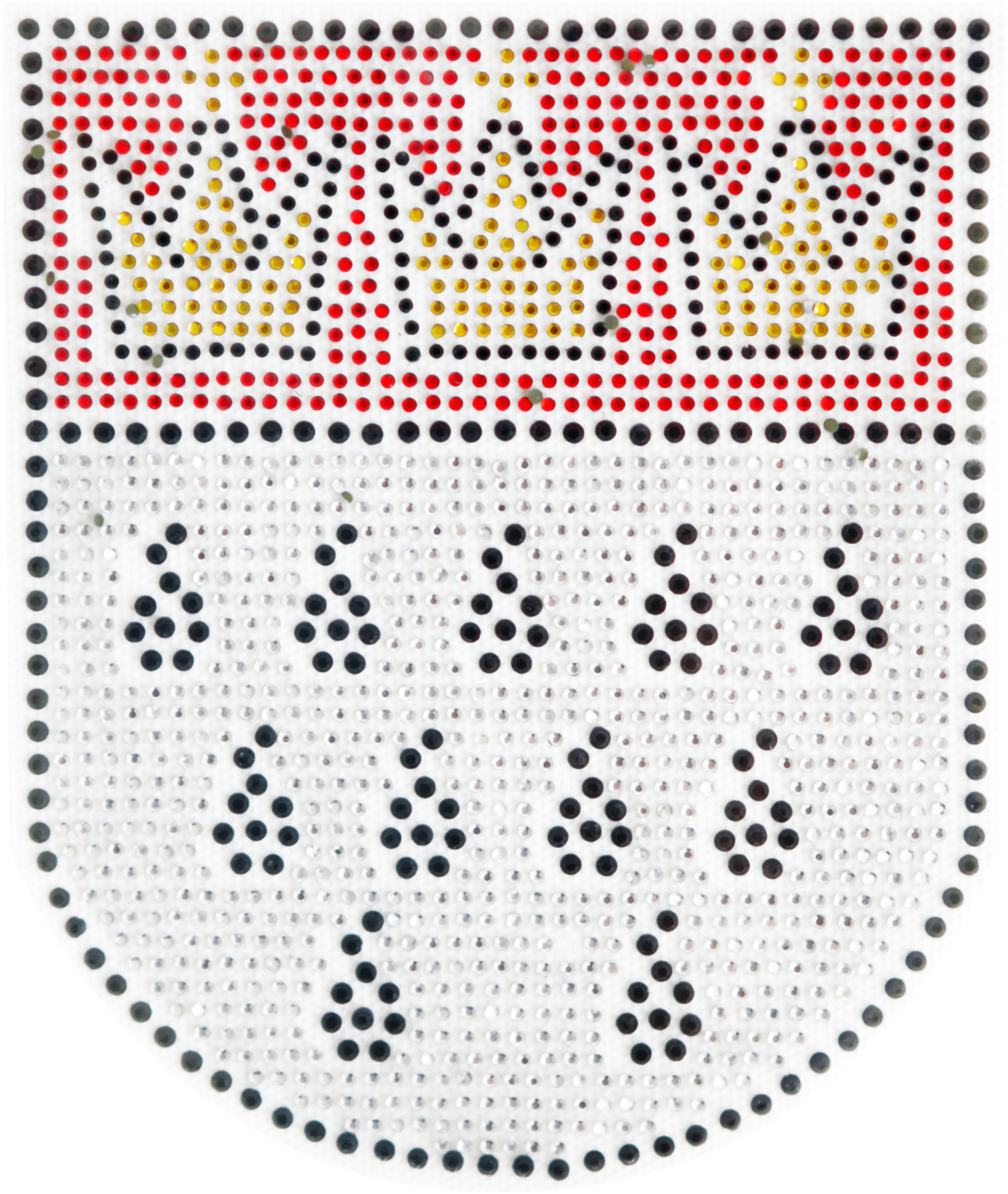 Strass Bügelbild Köln Wappen