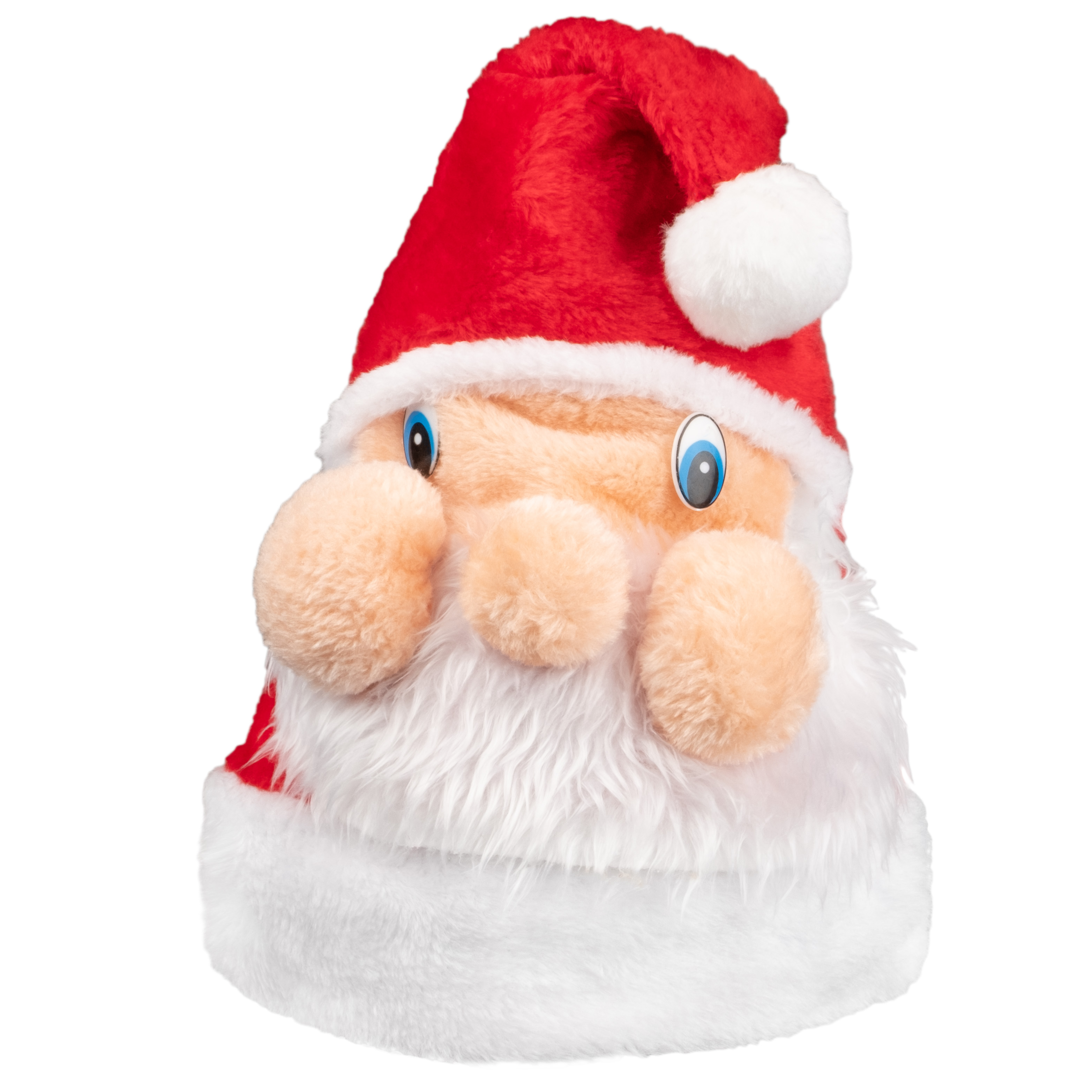 Weihnachtsmütze Nikolaus Santa Gesicht