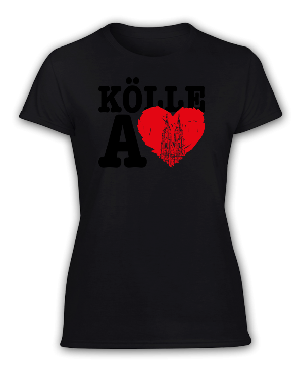 Damen T-Shirt Kölle A LOVE
