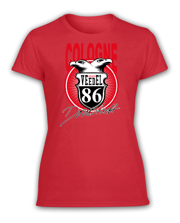 Damen T-Shirt 86 Veedel