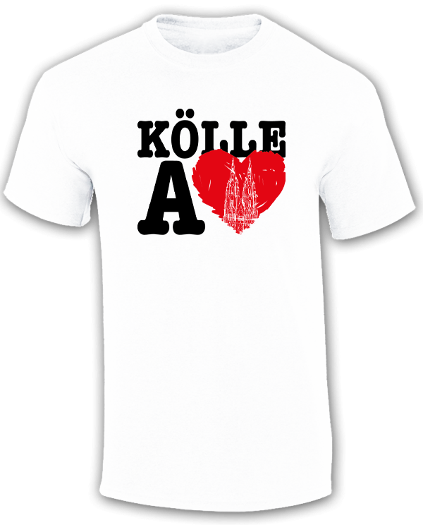 Herren T-Shirt Kölle A LOVE