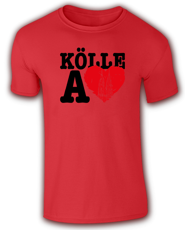 Herren T-Shirt Kölle A LOVE