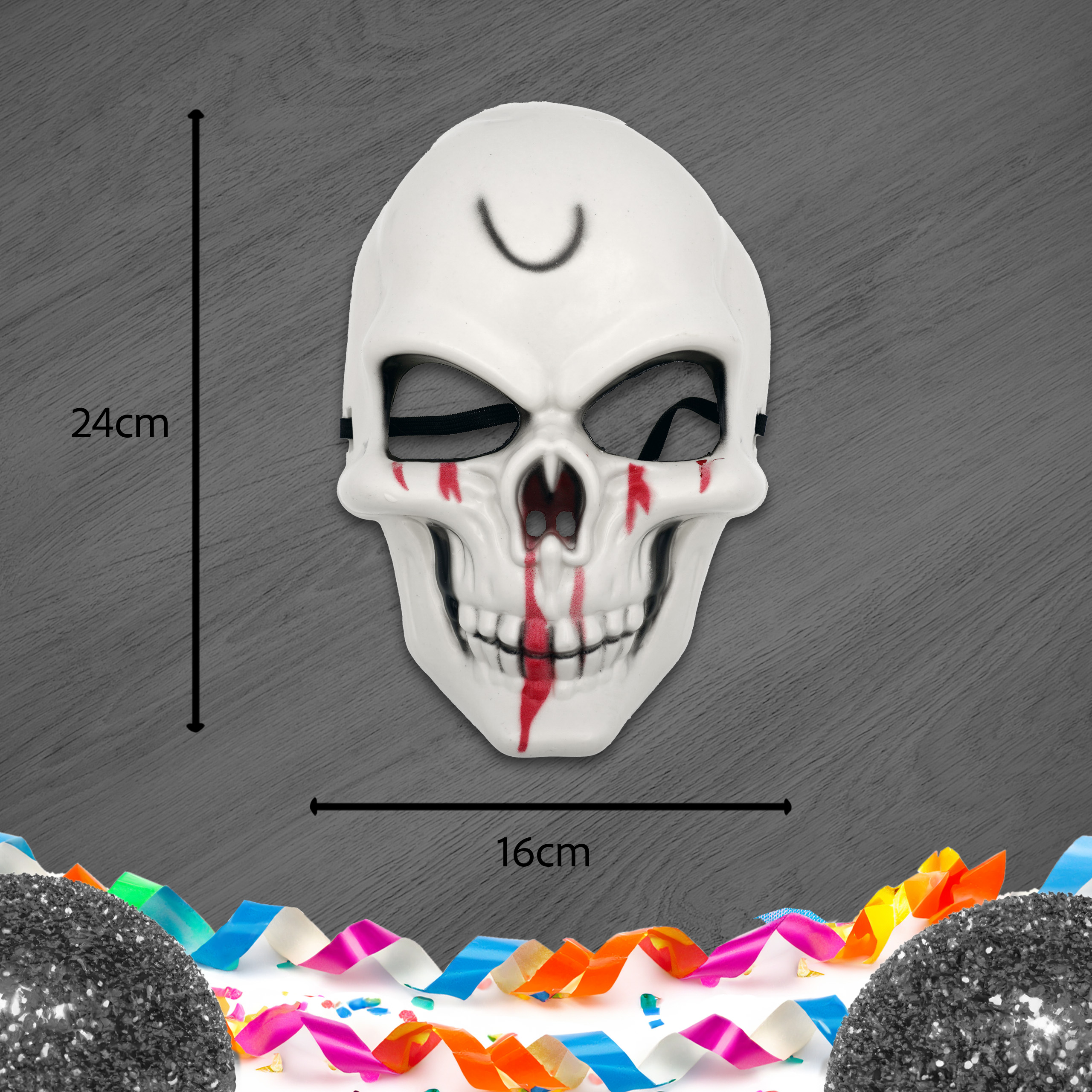 Masken mit verschiedenen Designs, Halloween, Karneval, Kostüme