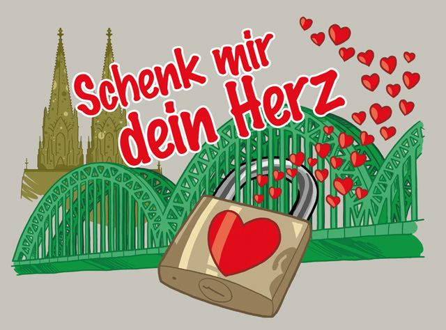 Flexfolie "Schenk mir dein Herz" 10x13cm