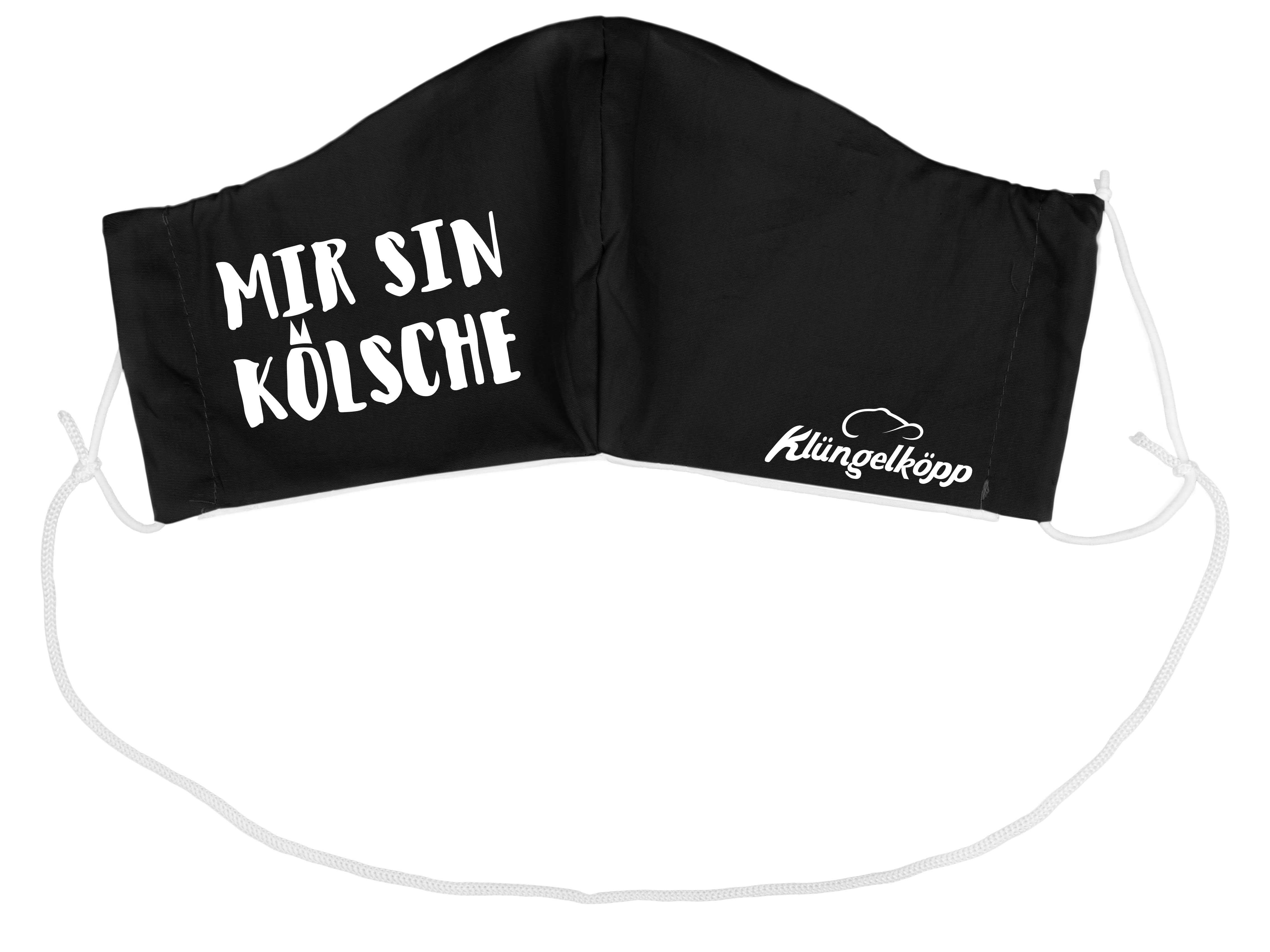 Klüngelköpp Stoffmaske "Mir sin Kölsche"